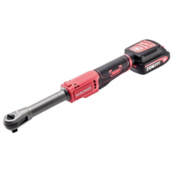 Akumuliatorinė smūginė terkšlė WORCRAFT 1/2" 20V LI-ION 1x4Ah Akumuliatorinė smūginė terkšlė WORCRAFT 1/2" 20V LI-ION 1x4Ah